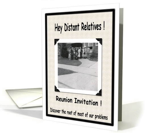 Distant Relatives Reunion card (237664)