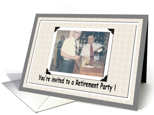 Retirement Party Invitation card (237982)