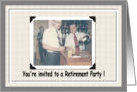 Retirement Party Invitation card