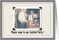 Cocktail Party Invitation card