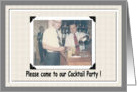 Cocktail Party Invitation card