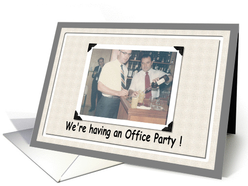 Office Party Invitation card (238152)