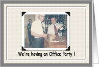 Office Party Invitation card