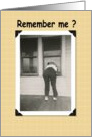 Remember me ? - FUNNY card