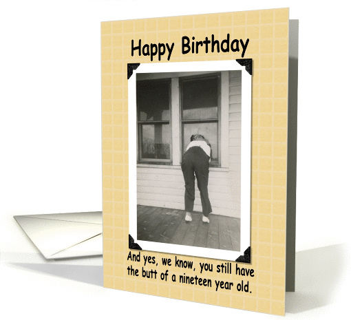 Happy Birthday - FUNNY card (238719)