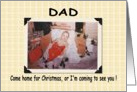 Miss You Dad - from baby card