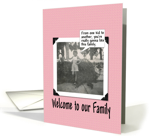 Welcome to the Family - Niece card (239075)