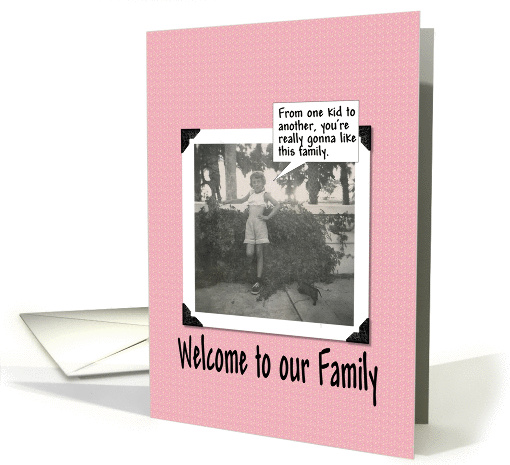 Welcome to the Family card (239079)