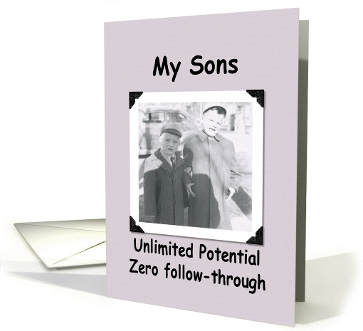 Fathers day -  Son card (239169)