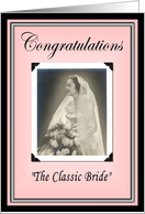 Wedding Congratulations card