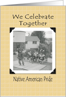 Native American Pride card