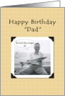 Happy Birthday Dad card