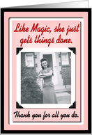 Employee Appreciation card