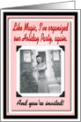 Holiday Party Invitation card