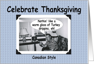 Thanksgiving - Canada card