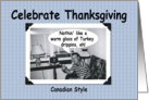 Thanksgiving - Canada card