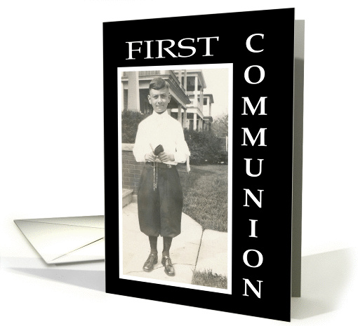 Communion Invitation card (246095)