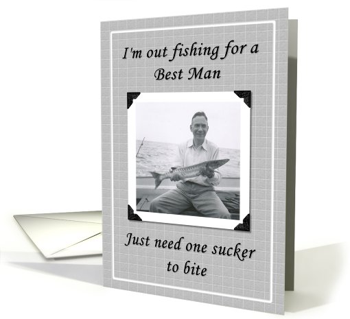 Will you be my Best Man card (246293)