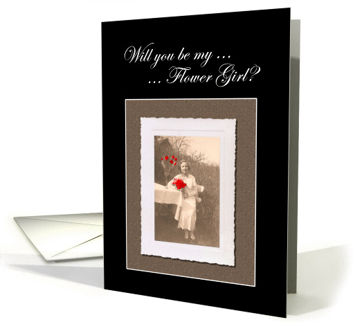 Will you be my Flower Girl card (246327)