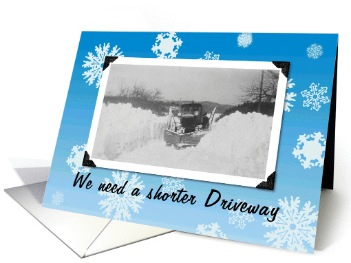 Winter Snow card (246333)