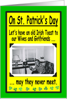 Irish Toast card