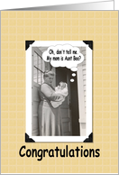 New Kid Congrats card