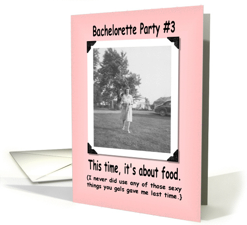 Bachelorette Party #3 card (248635)