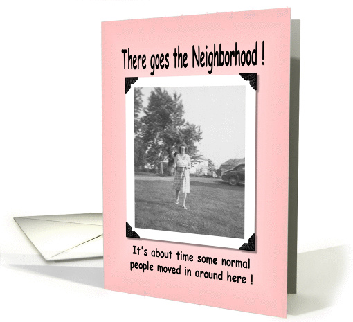 Welcome to the Neighborhood card (248777)