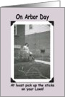 Arbor Day Effort card