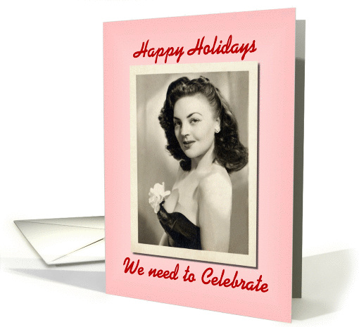 Happy Holidays to a Guy card (250751)