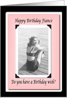 Fiance Birthday card