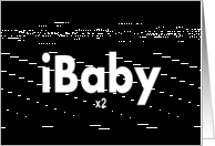 iBaby Twins! Announcement card