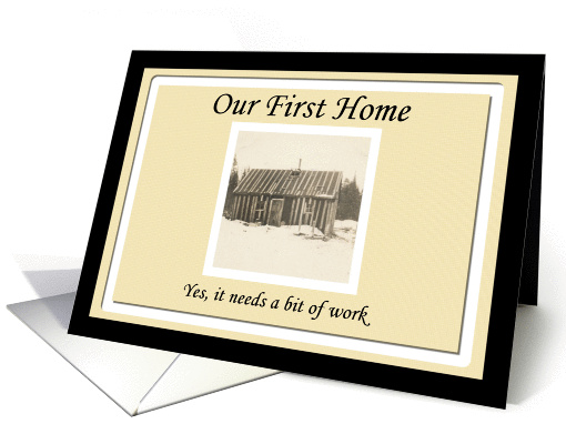 Weve moved - First home card (252632)