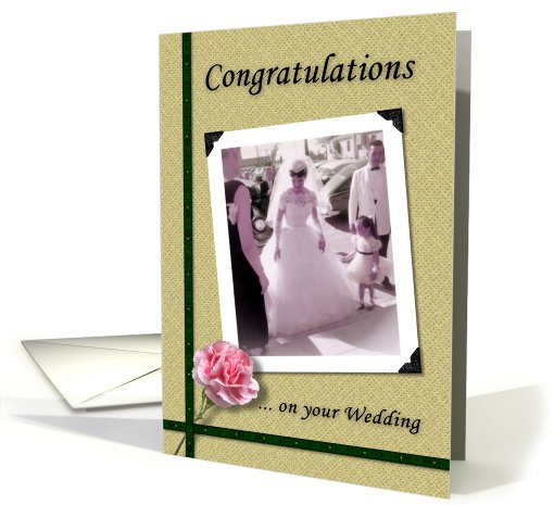 Wedding Congratulations card (354189)