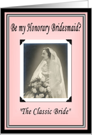 Be my Honorary Bridesmaid? card