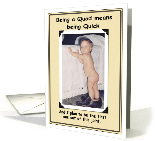 Quad Birthday card (357261)