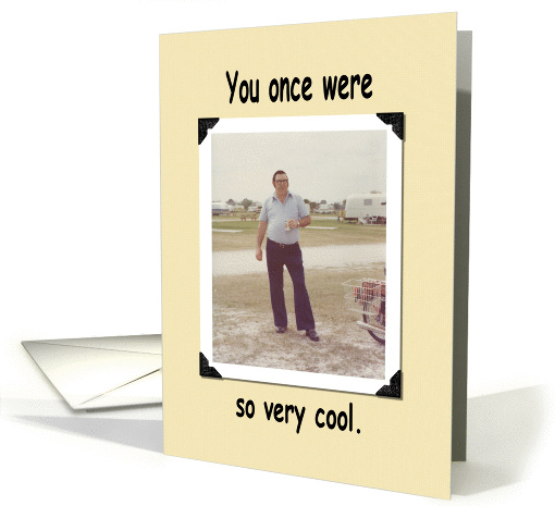 Birthday Mr. Cool - FUNNY card (361927)