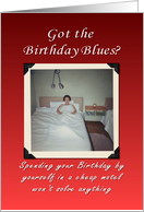 Her Birthday - FUNNY card
