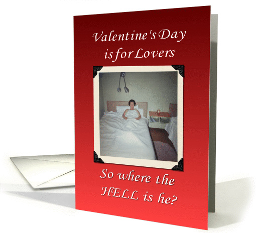 Late Lover - FUNNY card (362418)