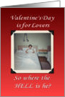 Late Lover - FUNNY card