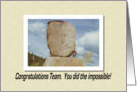 Congratulations Team card