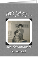 Friends card