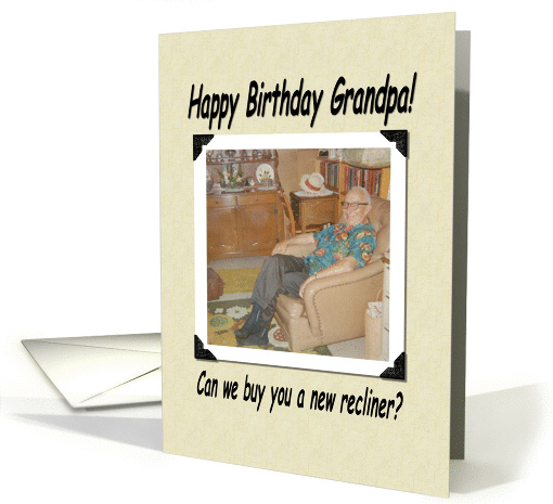 Happy Birthday Grandpa - FUNNY card (364750)