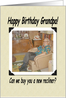 Happy Birthday Grandpa - FUNNY card