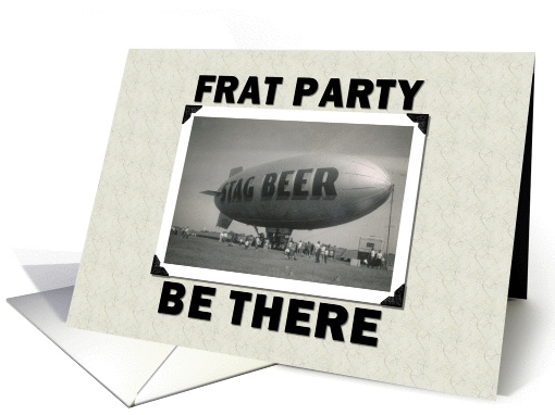 FRAT PARTY card (365458)