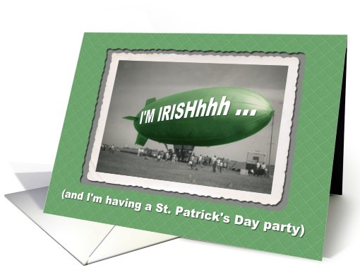 Funny St. Patrick'S Party Invitation
 card (365472)