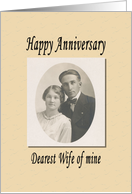 Anniversary For Wife card