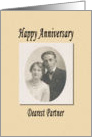 Anniversary For Partner card