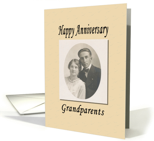 Anniversary - Grandparents card (365989)