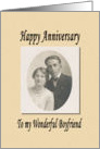 Anniversary - Boyfriend card